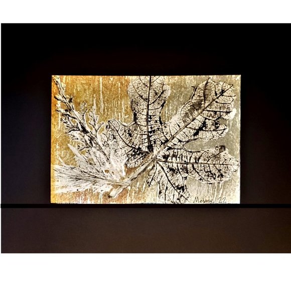 Leaves II Monoprint - Picture 6 of 6